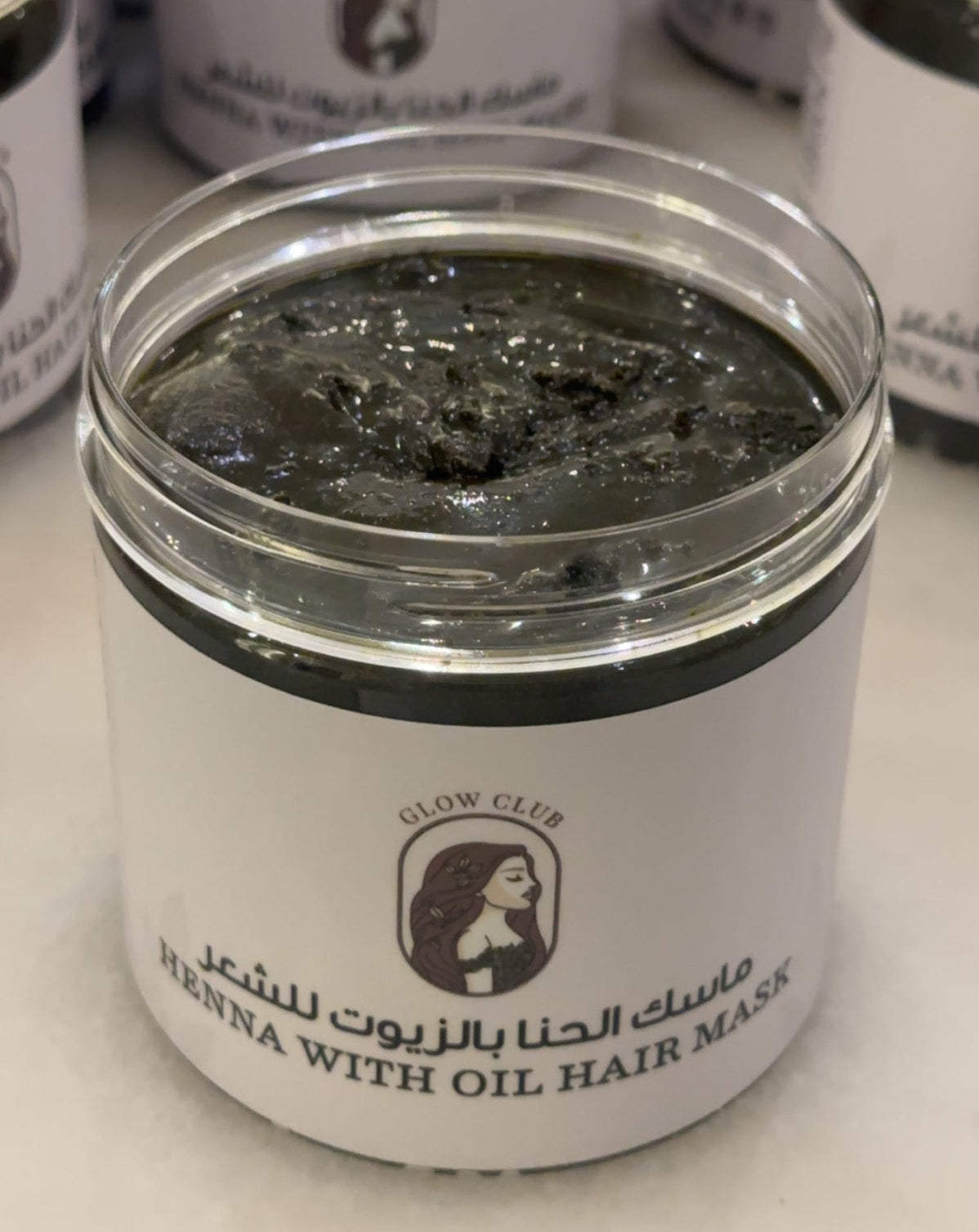 Henna With Oil Hair Mask - ماسك الحنا بالزيوت للشعر